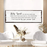 Holy Spirit Rustic Sign - Tailored Canvases - Flyclothing LLC