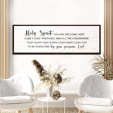 Holy Spirit Rustic Sign - Tailored Canvases - Flyclothing LLC