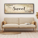 Home Sweet Home Grunge Sign - Tailored Canvases - Flyclothing LLC