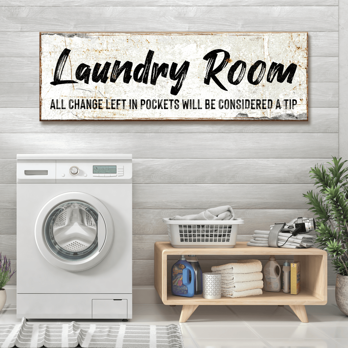 Laundry Room Sign II - Tailored Canvases - Flyclothing LLC