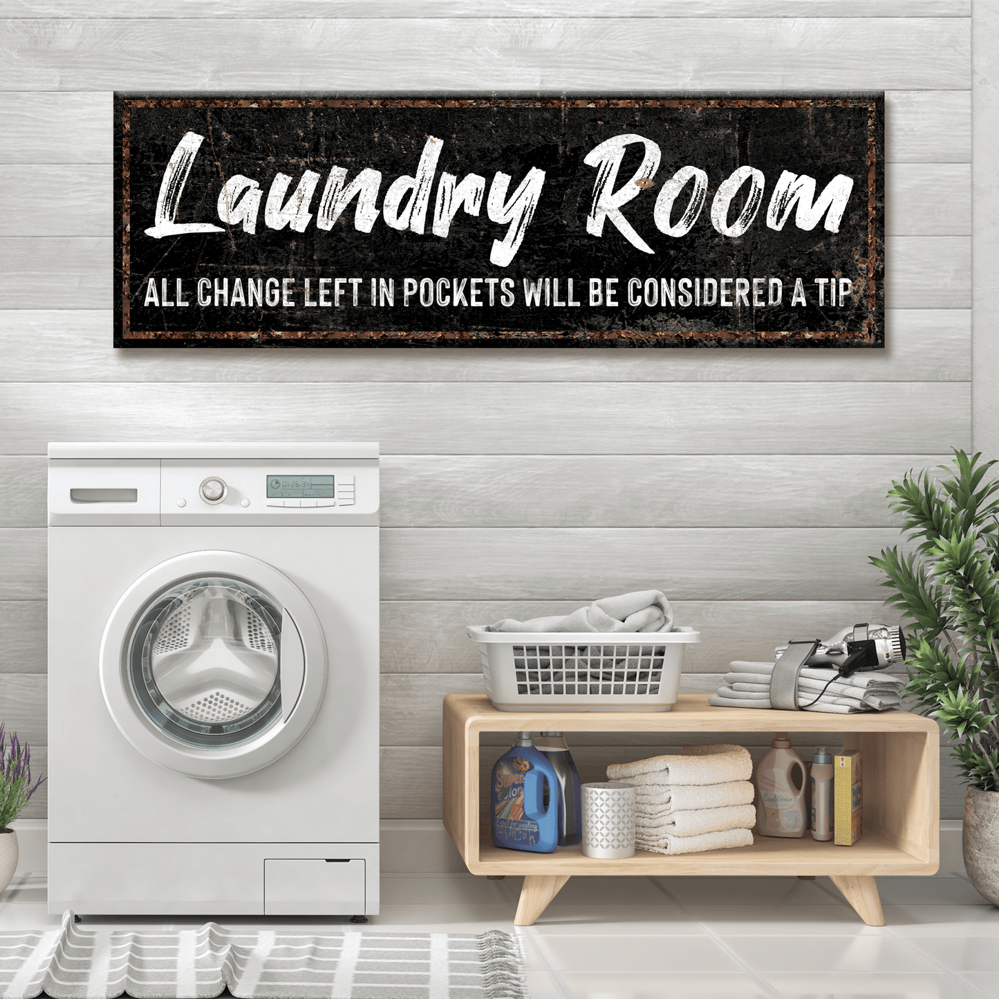 Laundry Room Sign II - Tailored Canvases - Flyclothing LLC