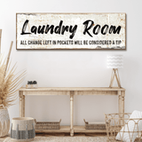 Laundry Room Sign II - Tailored Canvases - Flyclothing LLC