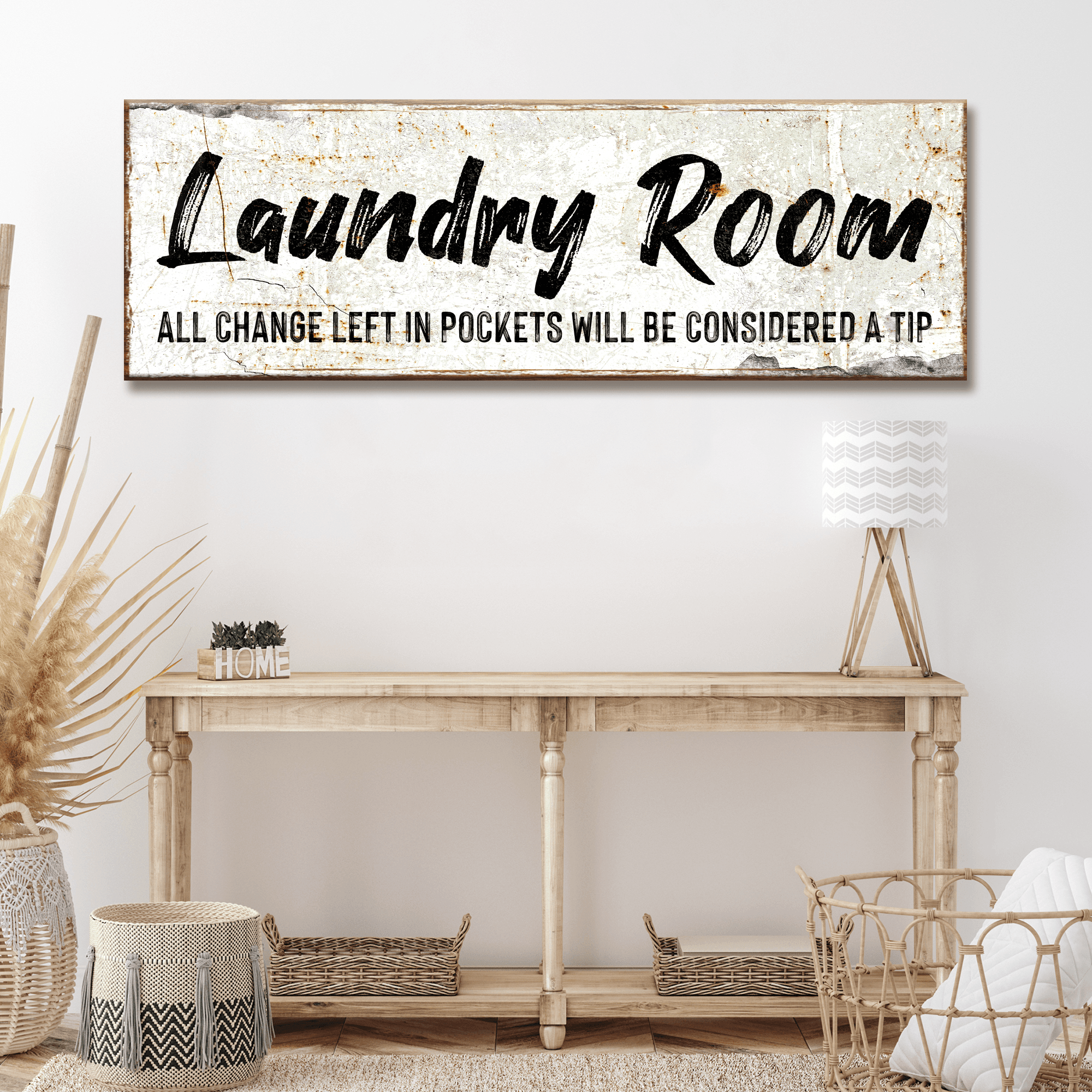 Laundry Room Sign II - Tailored Canvases - Flyclothing LLC