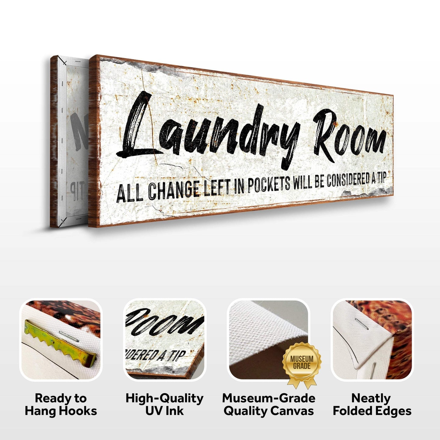 Laundry Room Sign II - Tailored Canvases - Flyclothing LLC