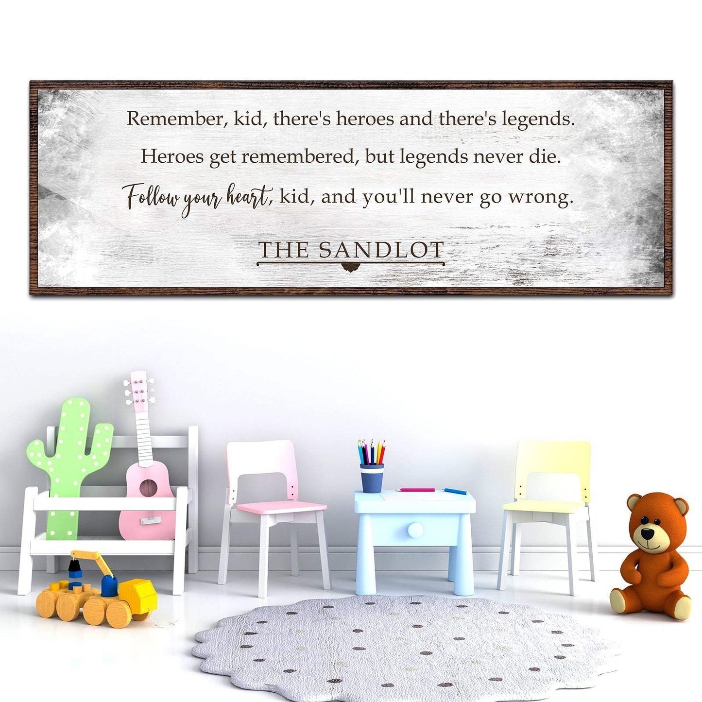 The Sandlot Sign II - Tailored Canvases - Flyclothing LLC