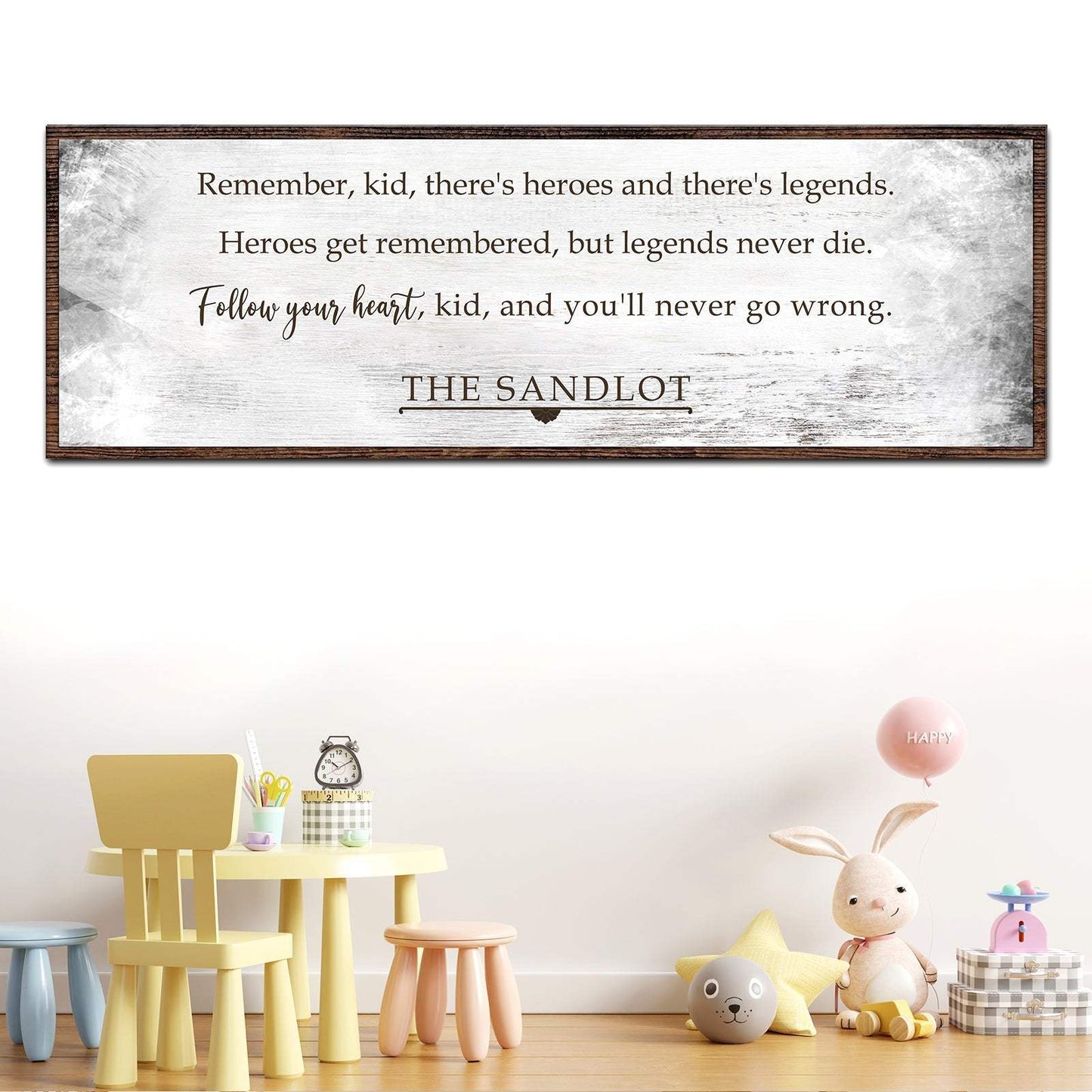 The Sandlot Sign II - Tailored Canvases - Flyclothing LLC