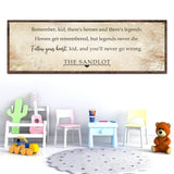 The Sandlot Sign II - Tailored Canvases - Flyclothing LLC