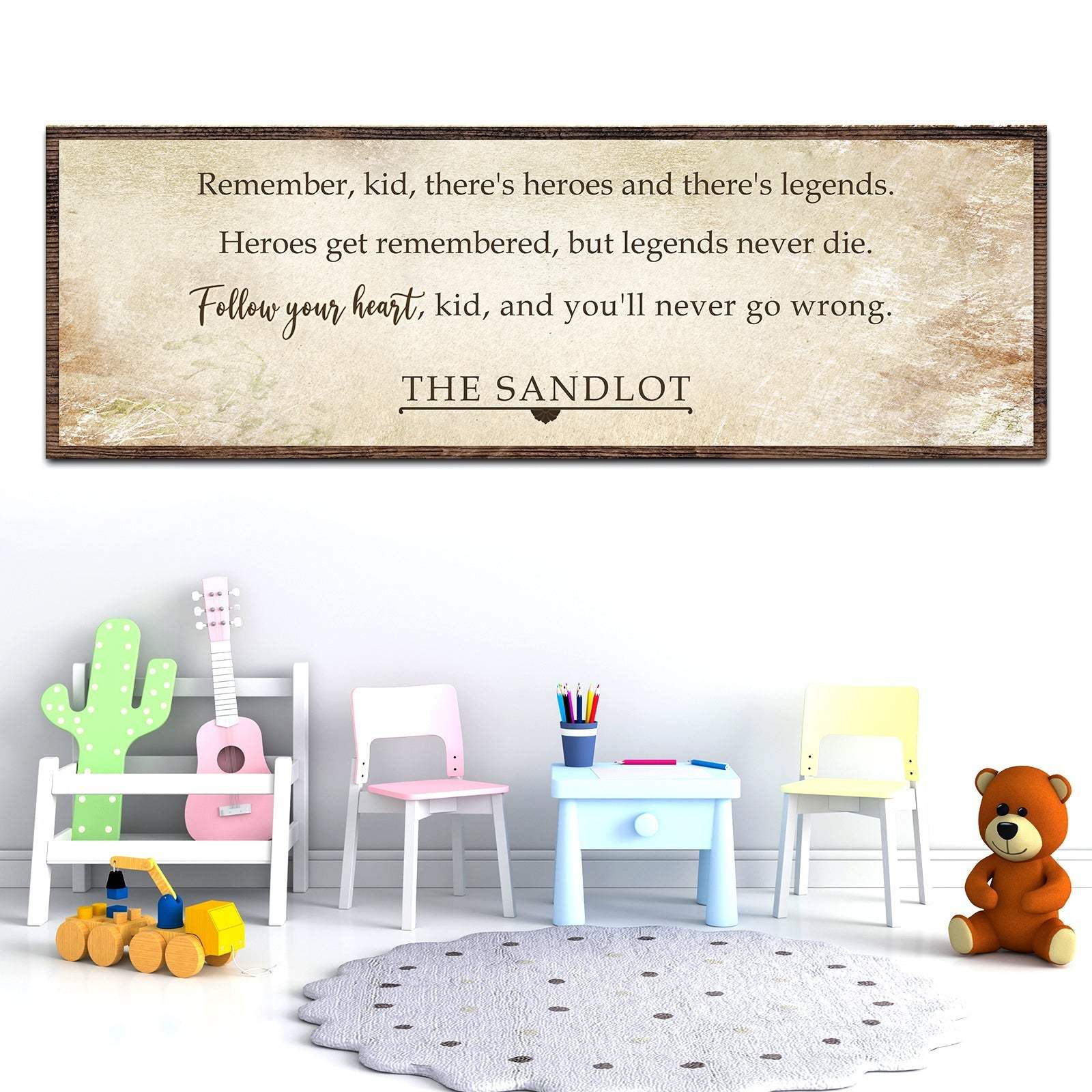 The Sandlot Sign II - Tailored Canvases - Flyclothing LLC