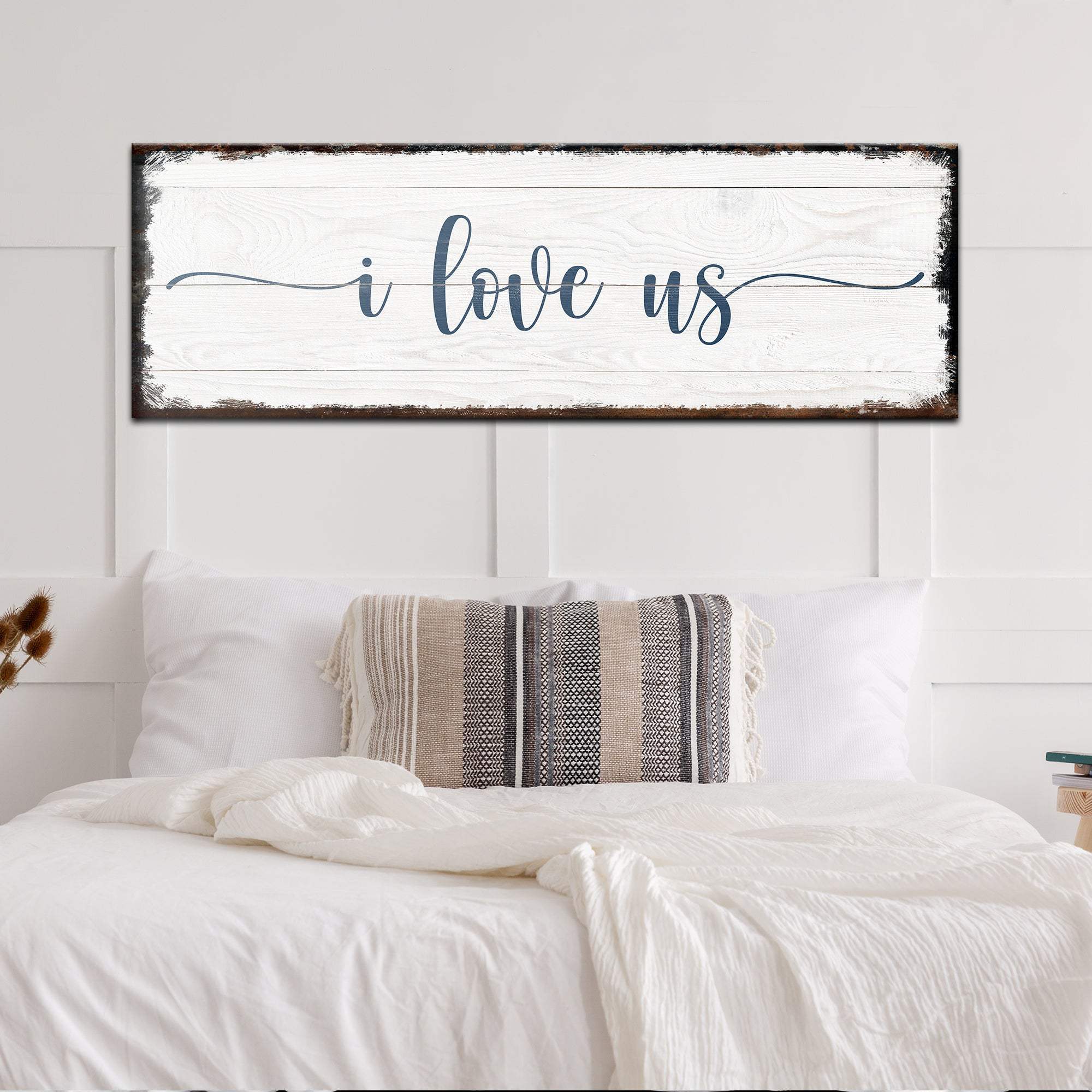I Love Us Sign - Tailored Canvases - Flyclothing LLC