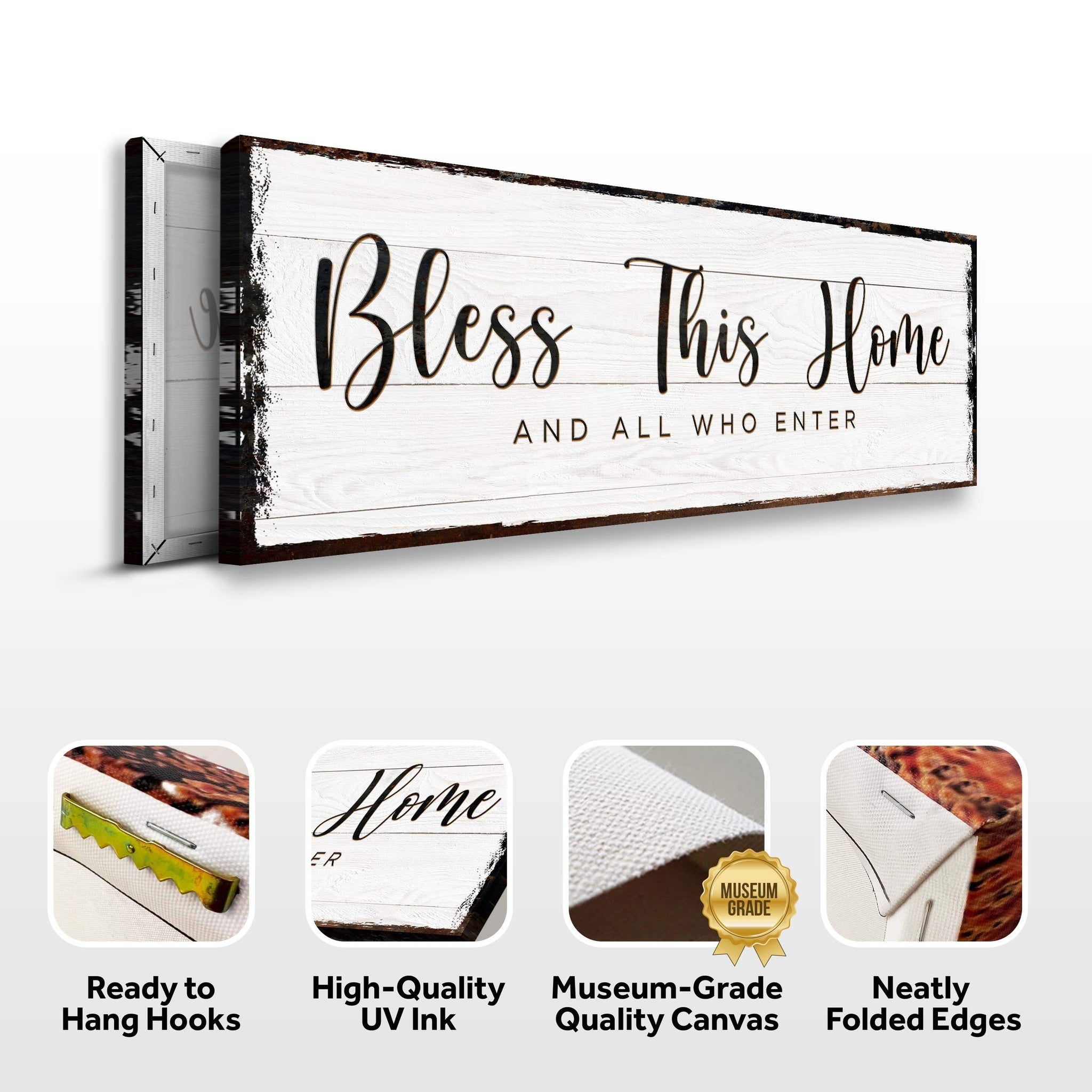 Bless This Home Sign - Tailored Canvases - Flyclothing LLC