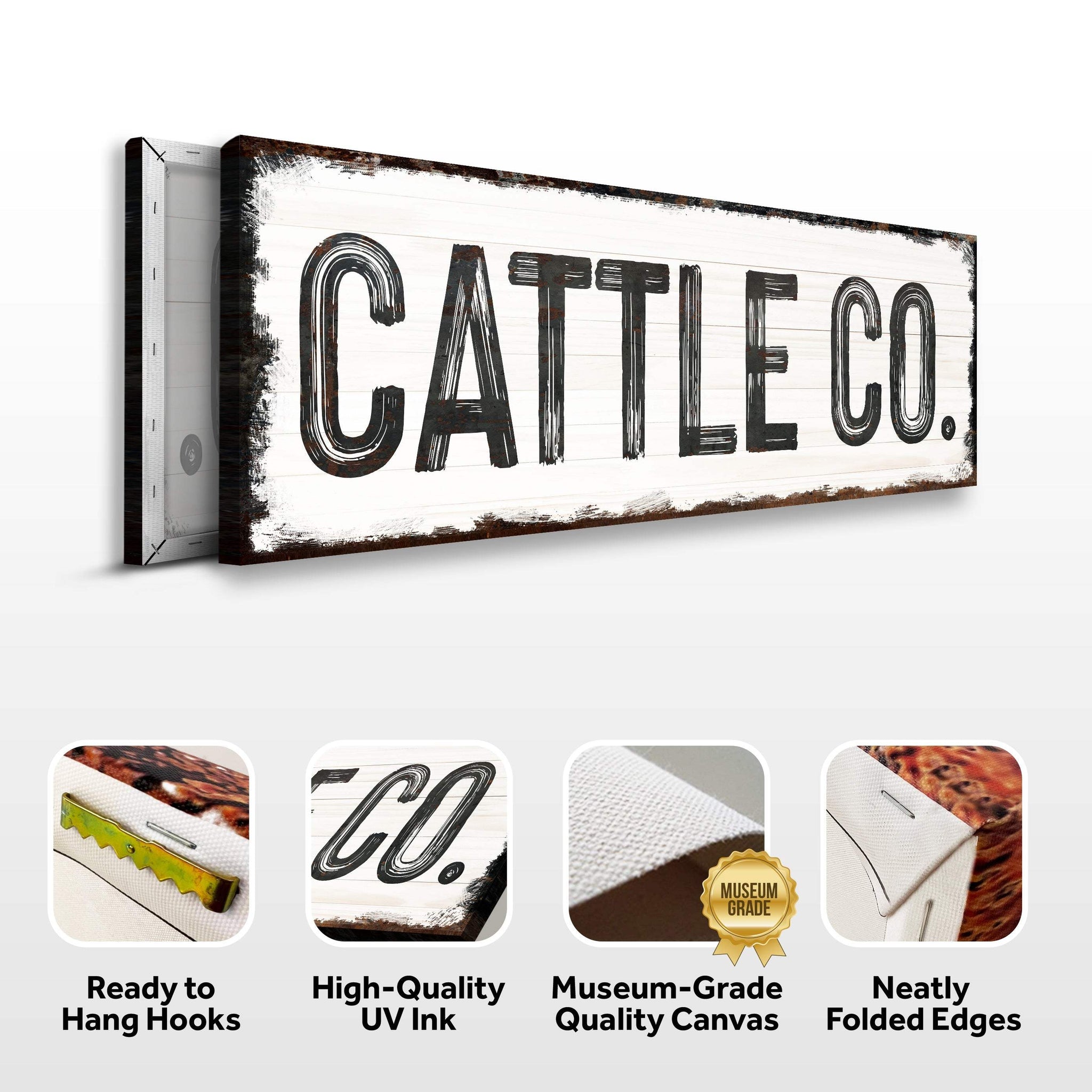 Cattle Co Sign - Tailored Canvases - Flyclothing LLC