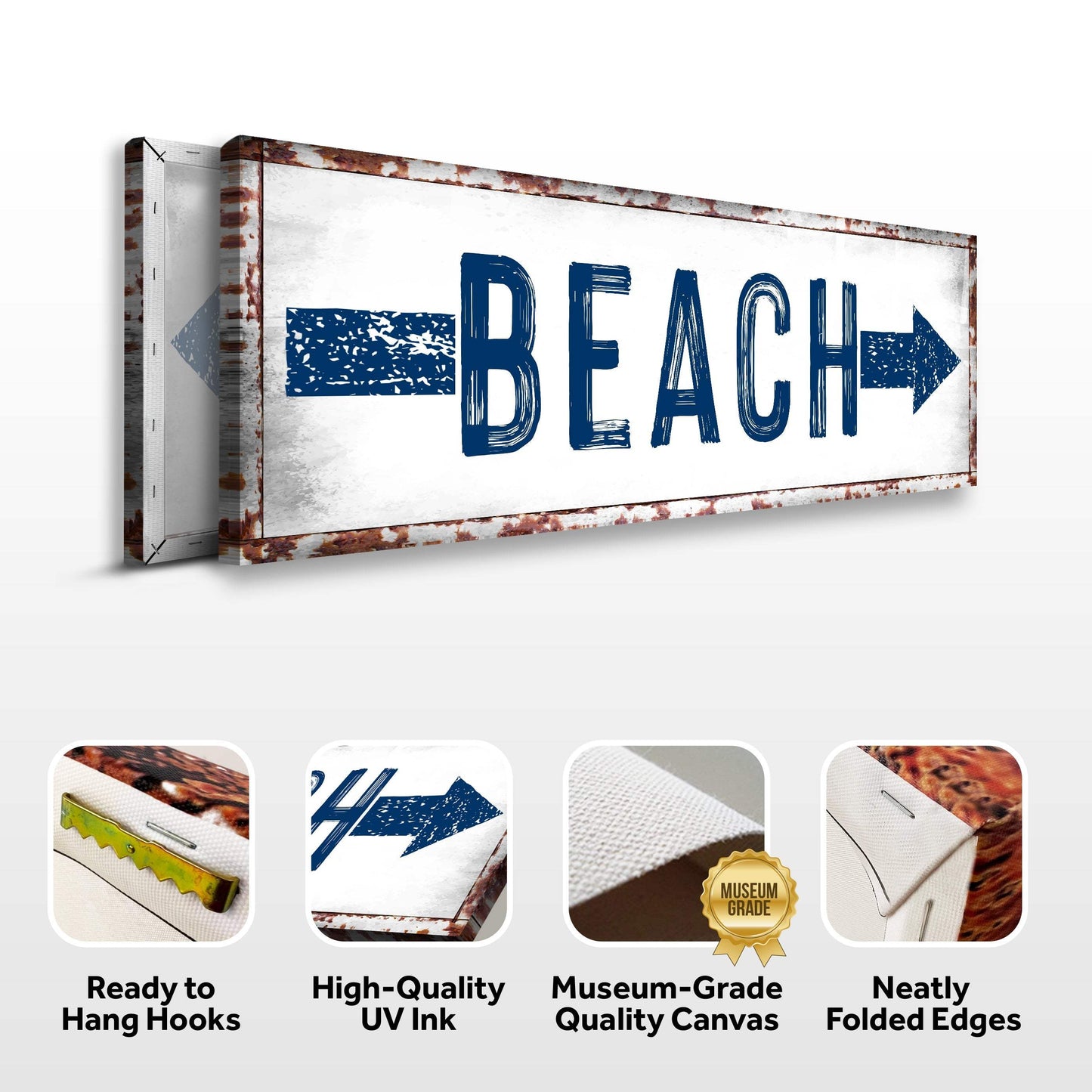 Beach Arrow Sign - Tailored Canvases - Flyclothing LLC