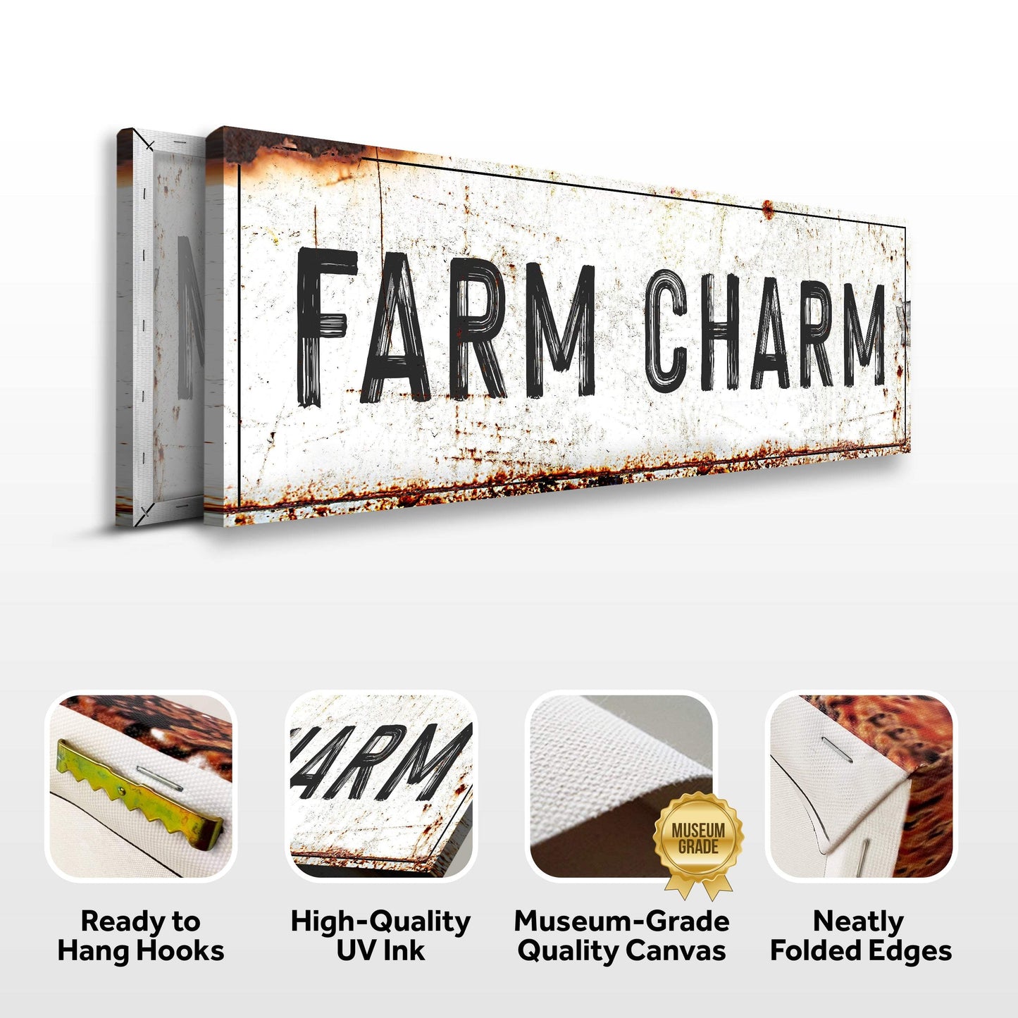 Farm Charm Sign - Tailored Canvases - Flyclothing LLC