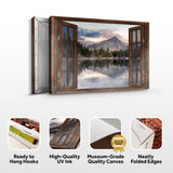 Calming Lake Scenery Canvas Wall Art - Tailored Canvases - Flyclothing LLC