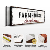 Farmhouse Christmas Sign - Tailored Canvases - Flyclothing LLC