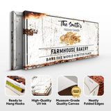 Farmhouse Bakery Sign - Tailored Canvases - Flyclothing LLC