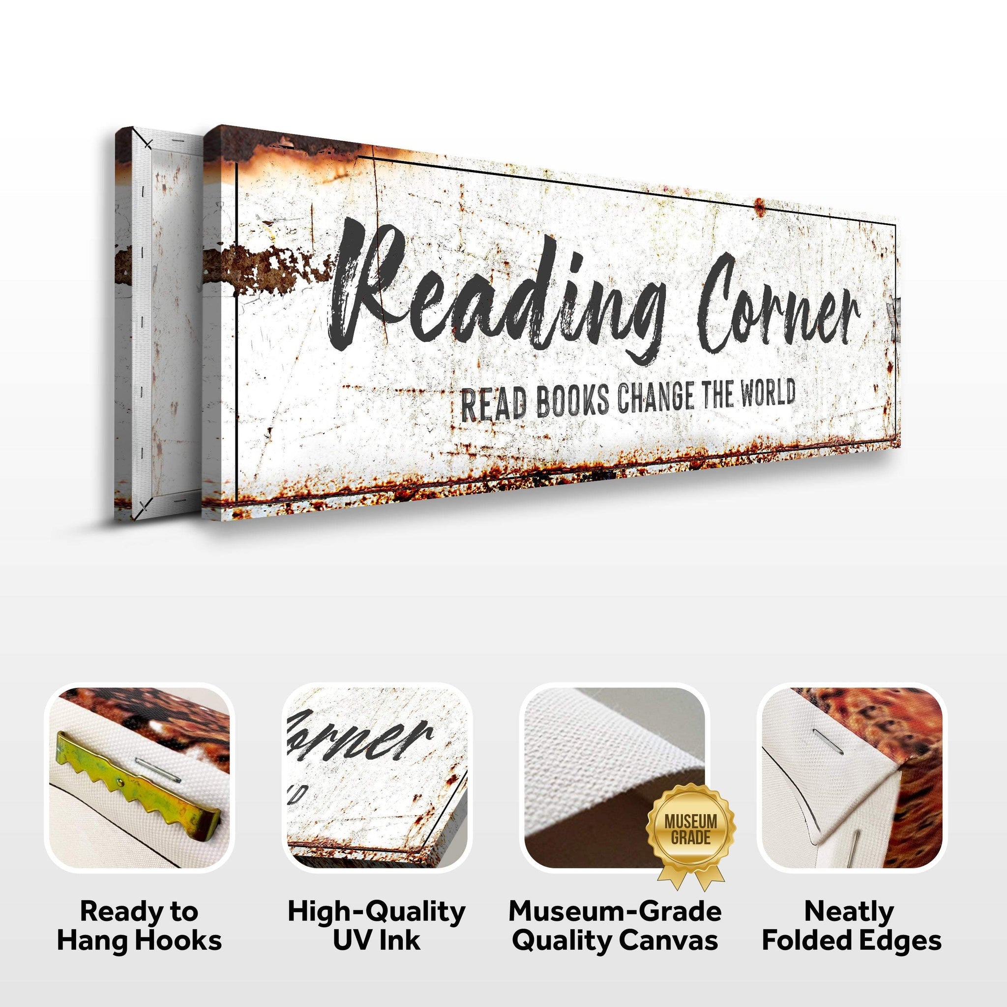 Reading Corner Sign - Tailored Canvases - Flyclothing LLC