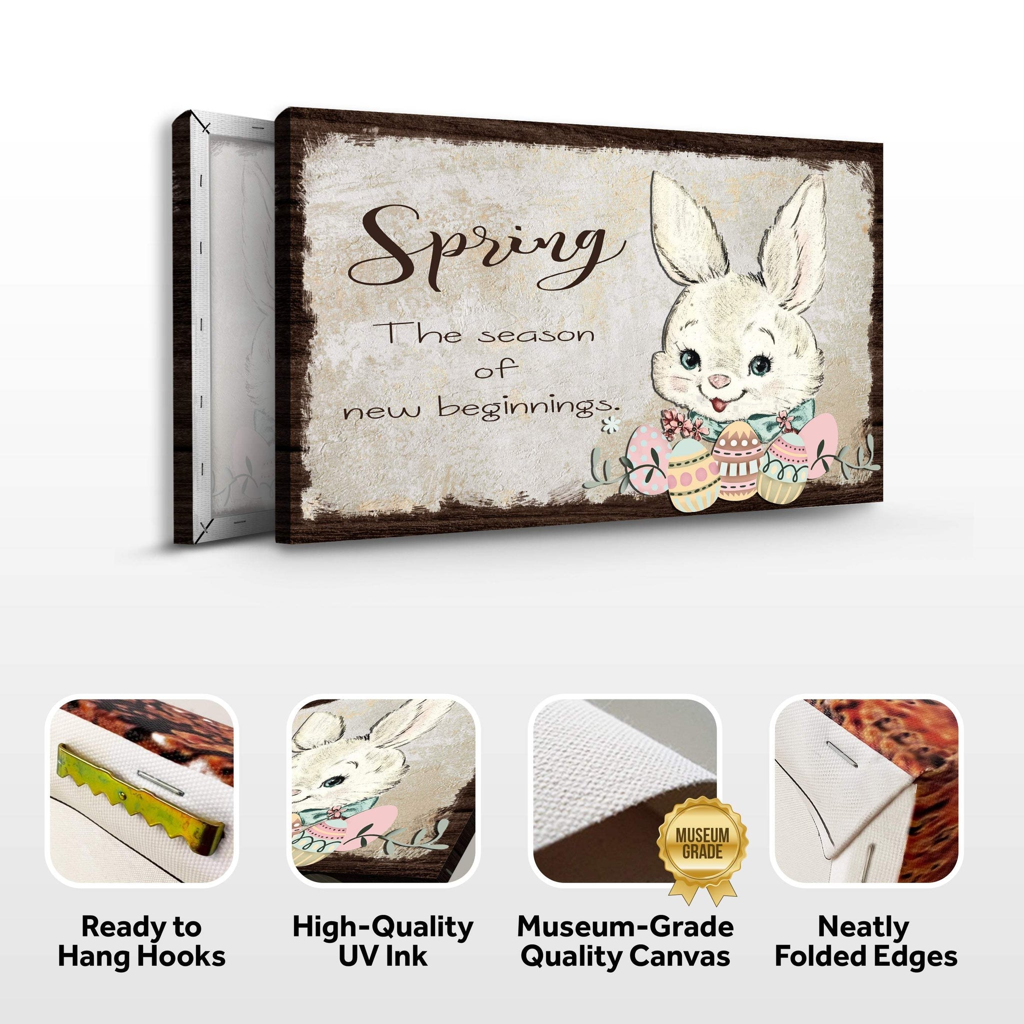 Easter Bunny Spring Sign - Tailored Canvases - Flyclothing LLC