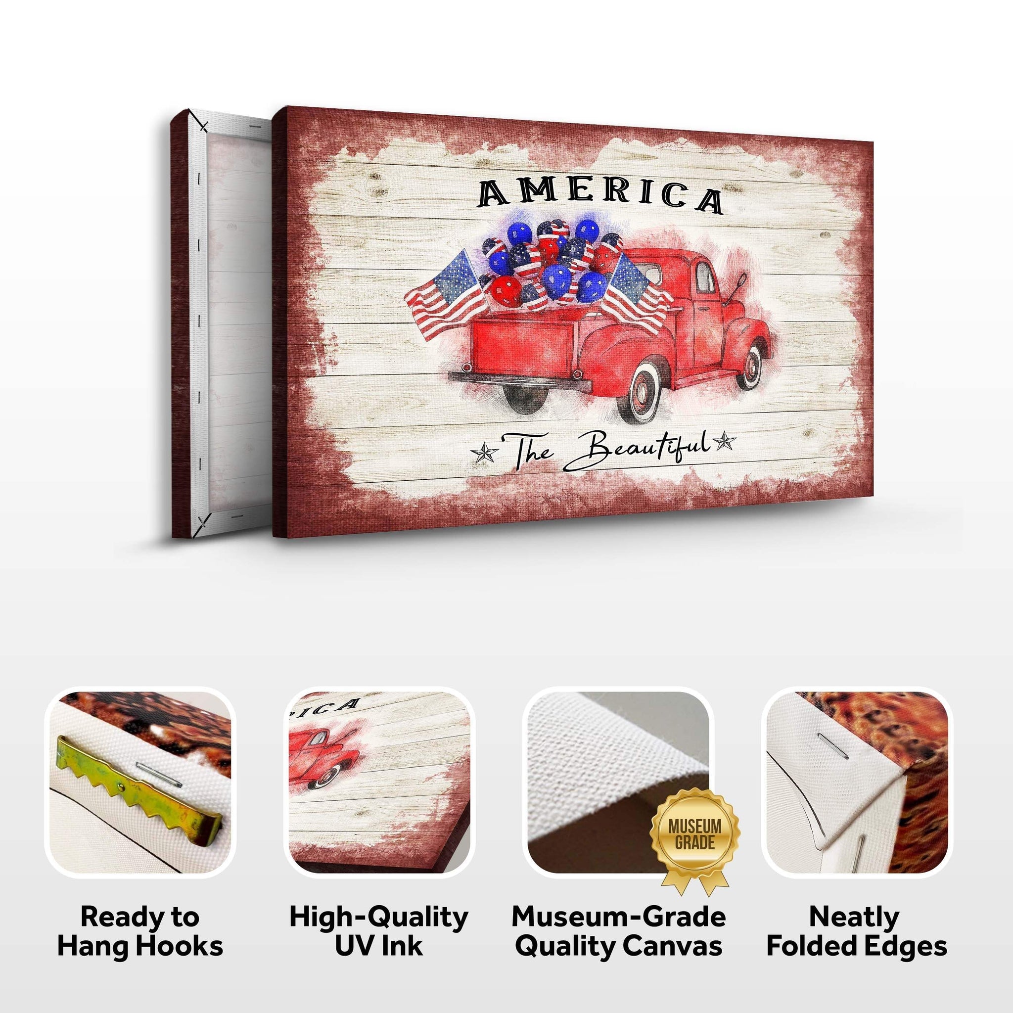 America The Beautiful Sign II - Tailored Canvases - Flyclothing LLC