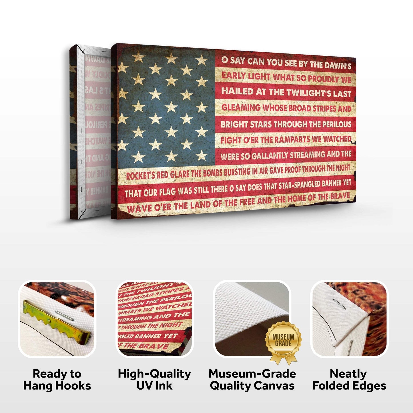 American Anthem Sign - Tailored Canvases - Flyclothing LLC