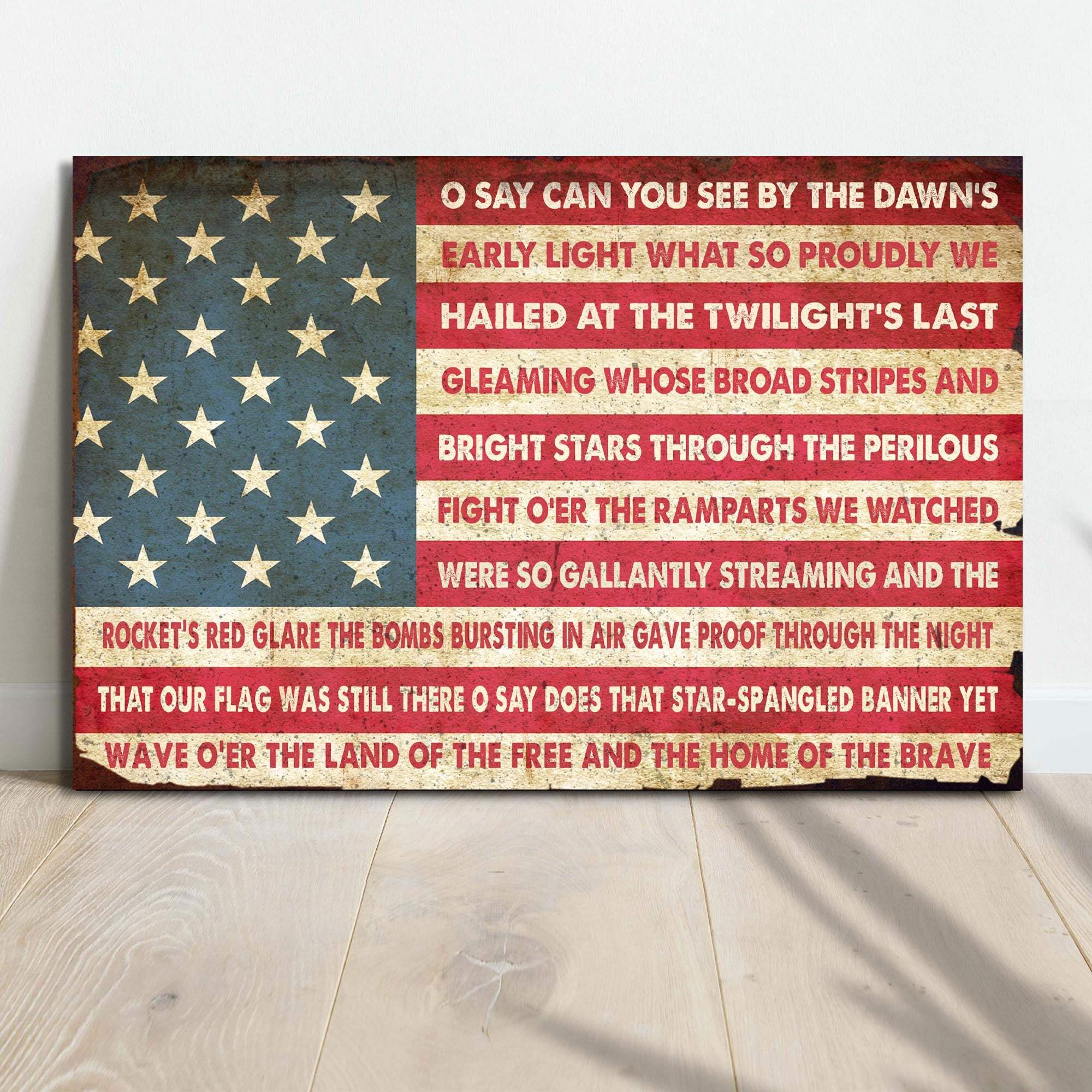 American Anthem Sign - Tailored Canvases - Flyclothing LLC