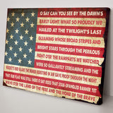 American Anthem Sign - Tailored Canvases - Flyclothing LLC