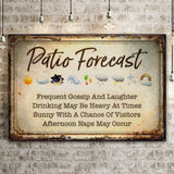 Patio Forecast Sign - Tailored Canvases - Flyclothing LLC