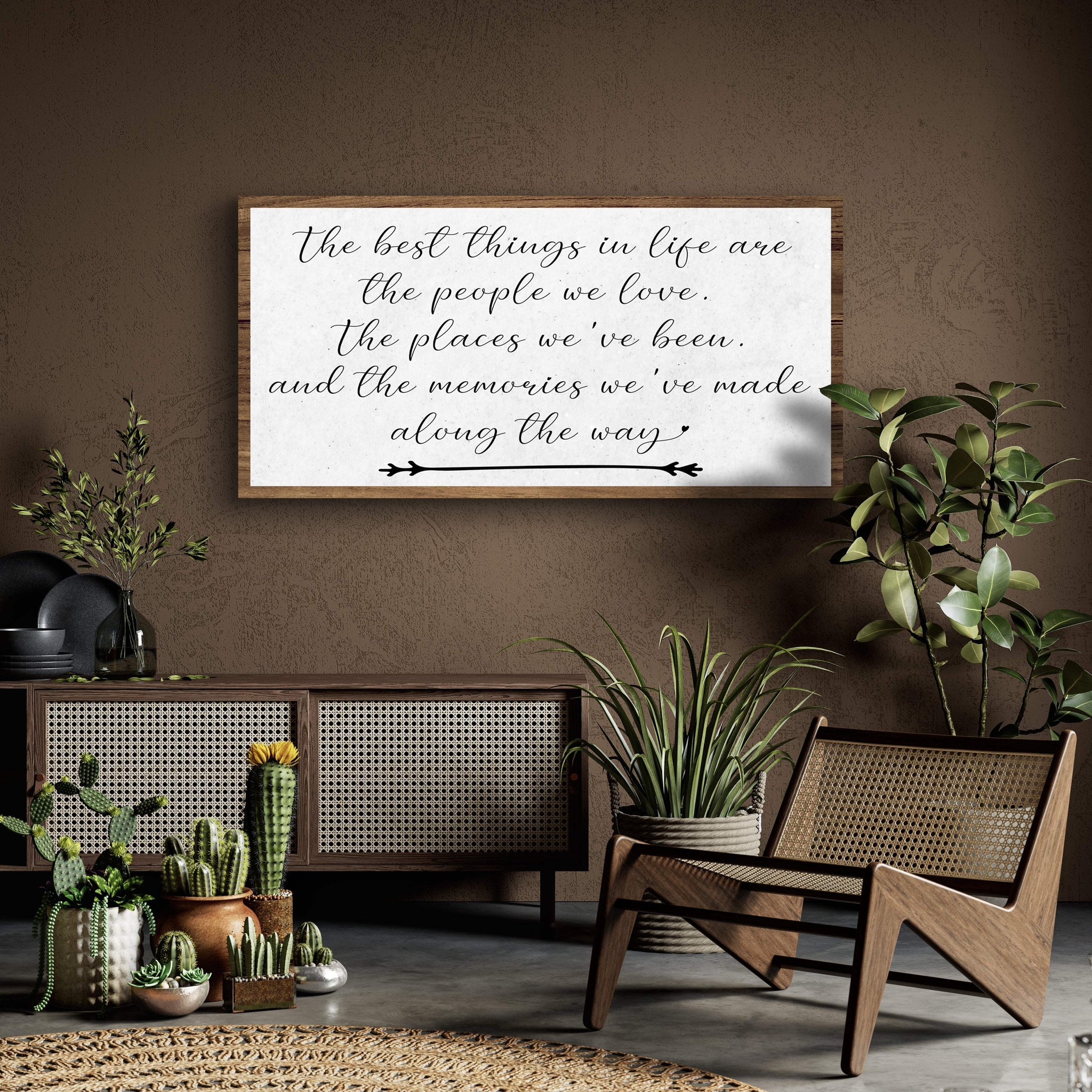 The Best Things In Life Sign II - Tailored Canvases - Flyclothing LLC
