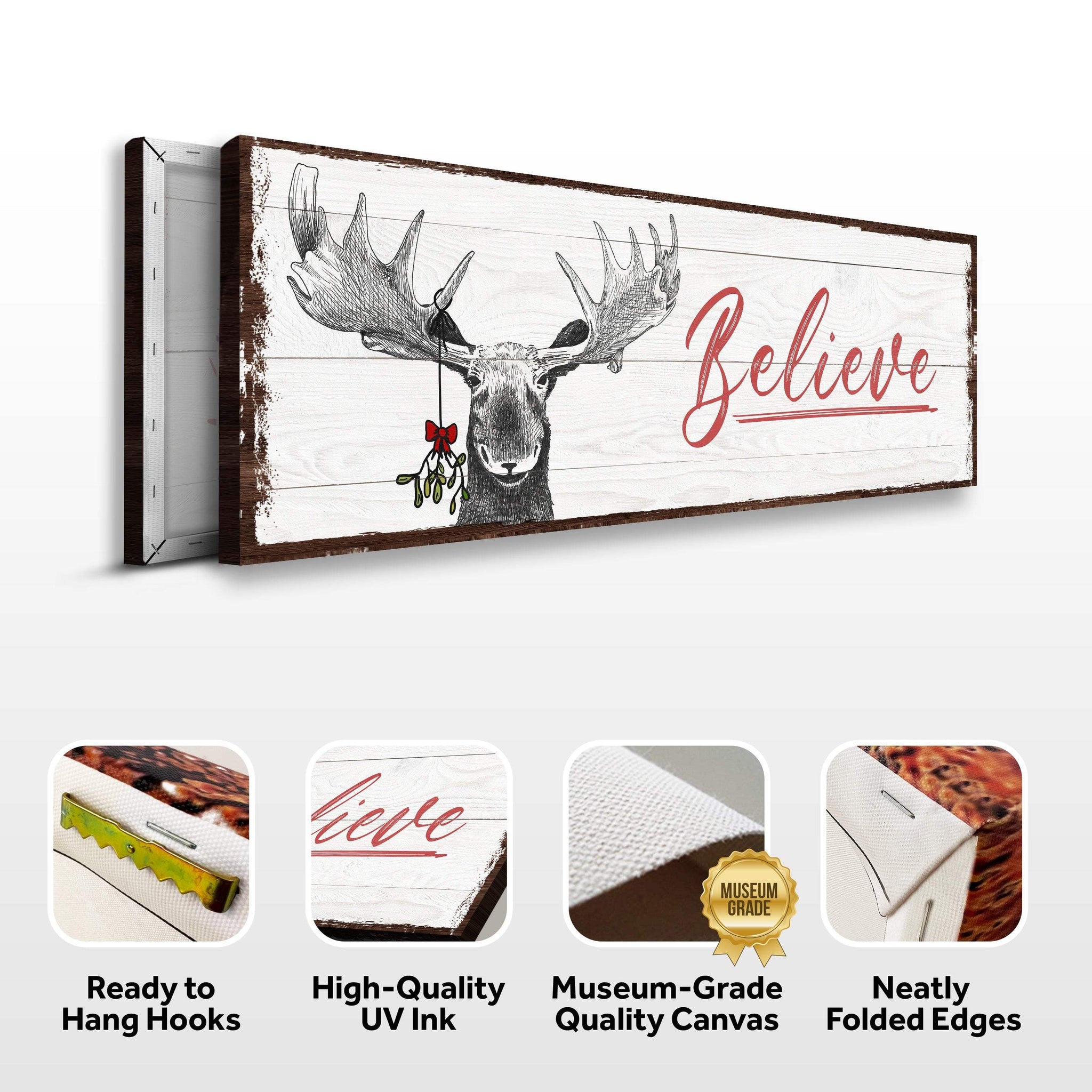 Believe Sign III - Tailored Canvases - Flyclothing LLC
