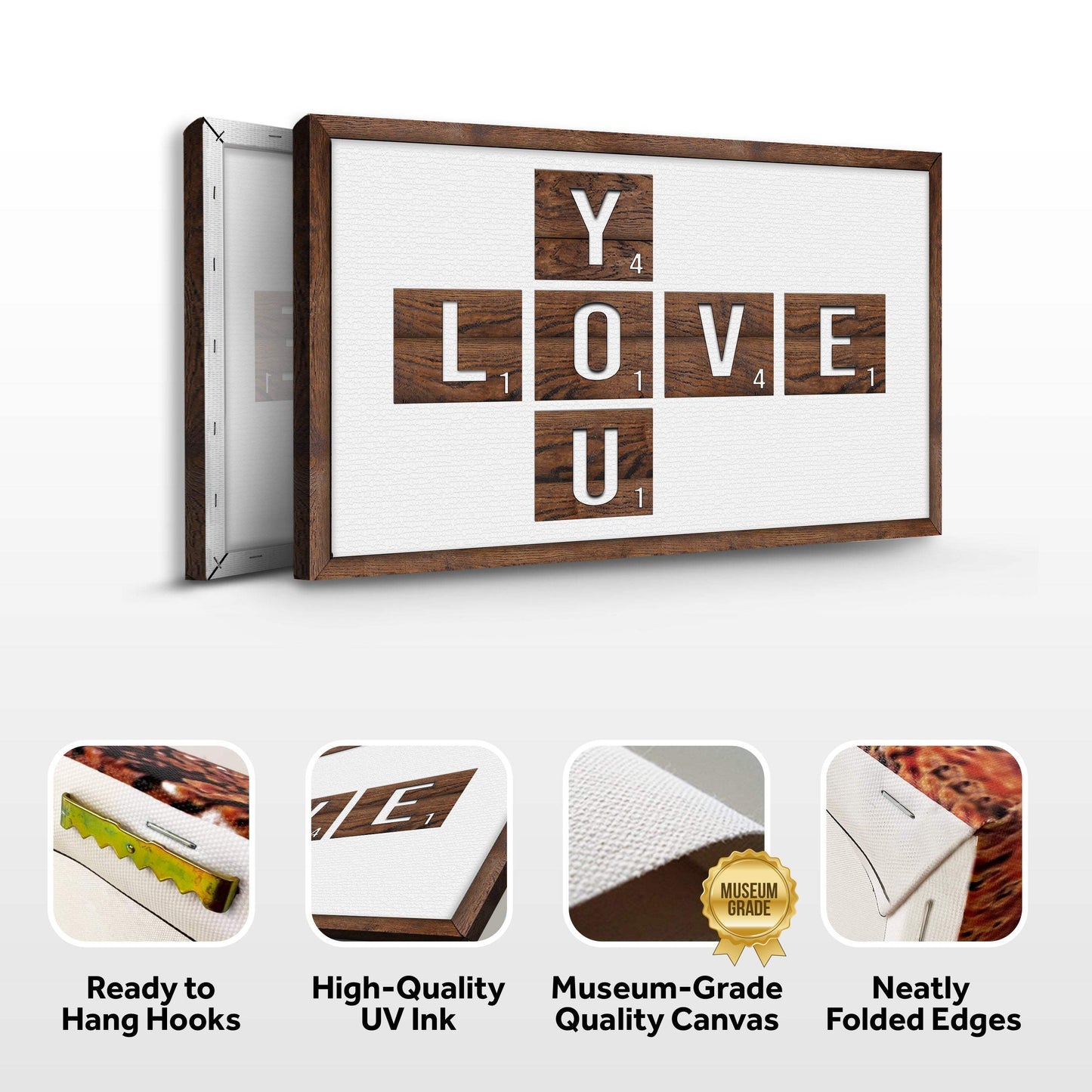Valentine Love You Sign - Tailored Canvases - Flyclothing LLC