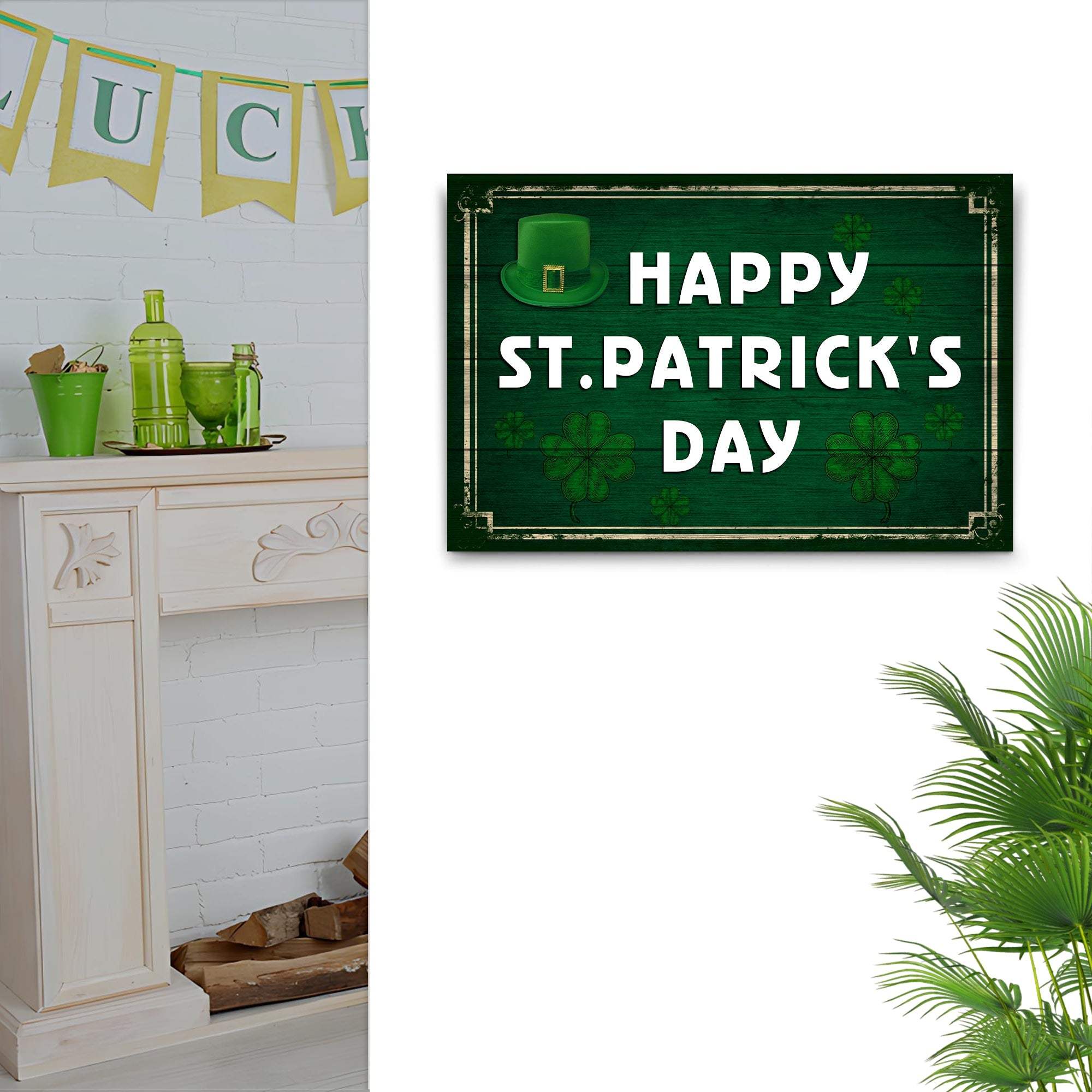 Irish For A Day, Irish Forever Sign - Tailored Canvases - Flyclothing LLC
