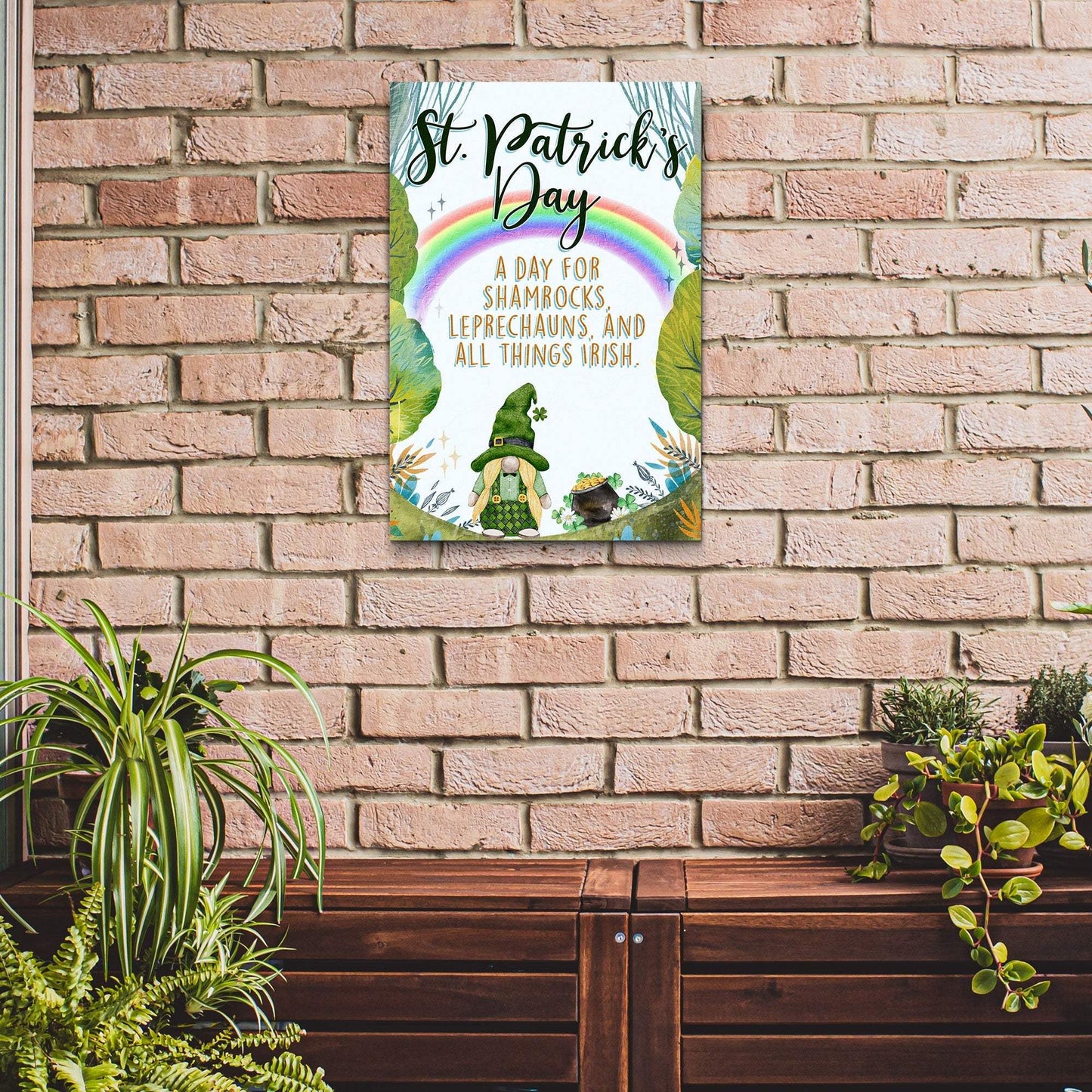St. Patrick's Day, All Things Irish Sign - Tailored Canvases - Flyclothing LLC