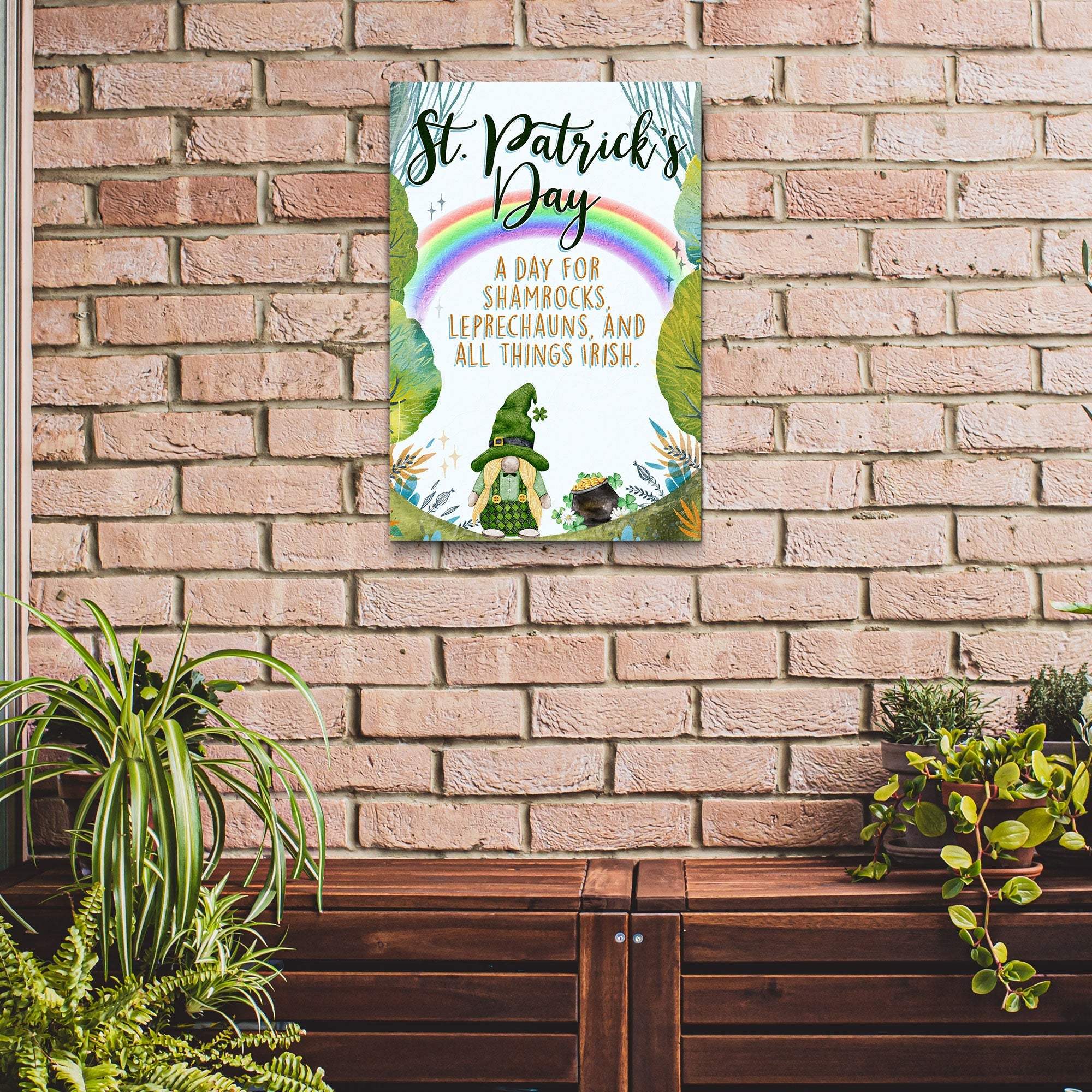 St. Patrick's Day, All Things Irish Sign - Tailored Canvases - Flyclothing LLC