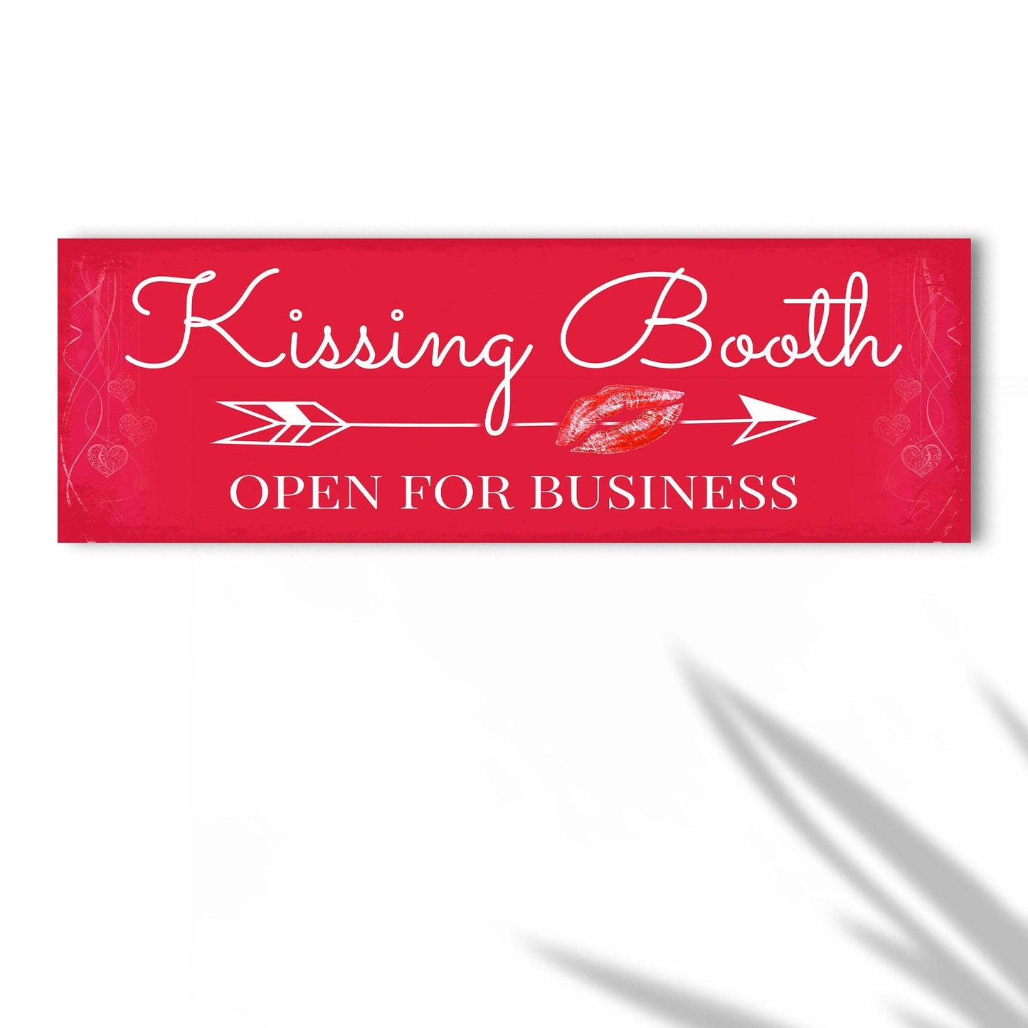 Kissing Booth "Open For Business" Sign - Tailored Canvases - Flyclothing LLC
