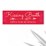 Kissing Booth "Open For Business" Sign - Tailored Canvases - Flyclothing LLC
