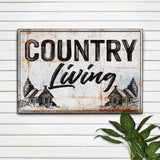 Country Living Sign - Tailored Canvases - Flyclothing LLC