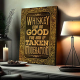 Whiskey Sign II - Tailored Canvases - Flyclothing LLC