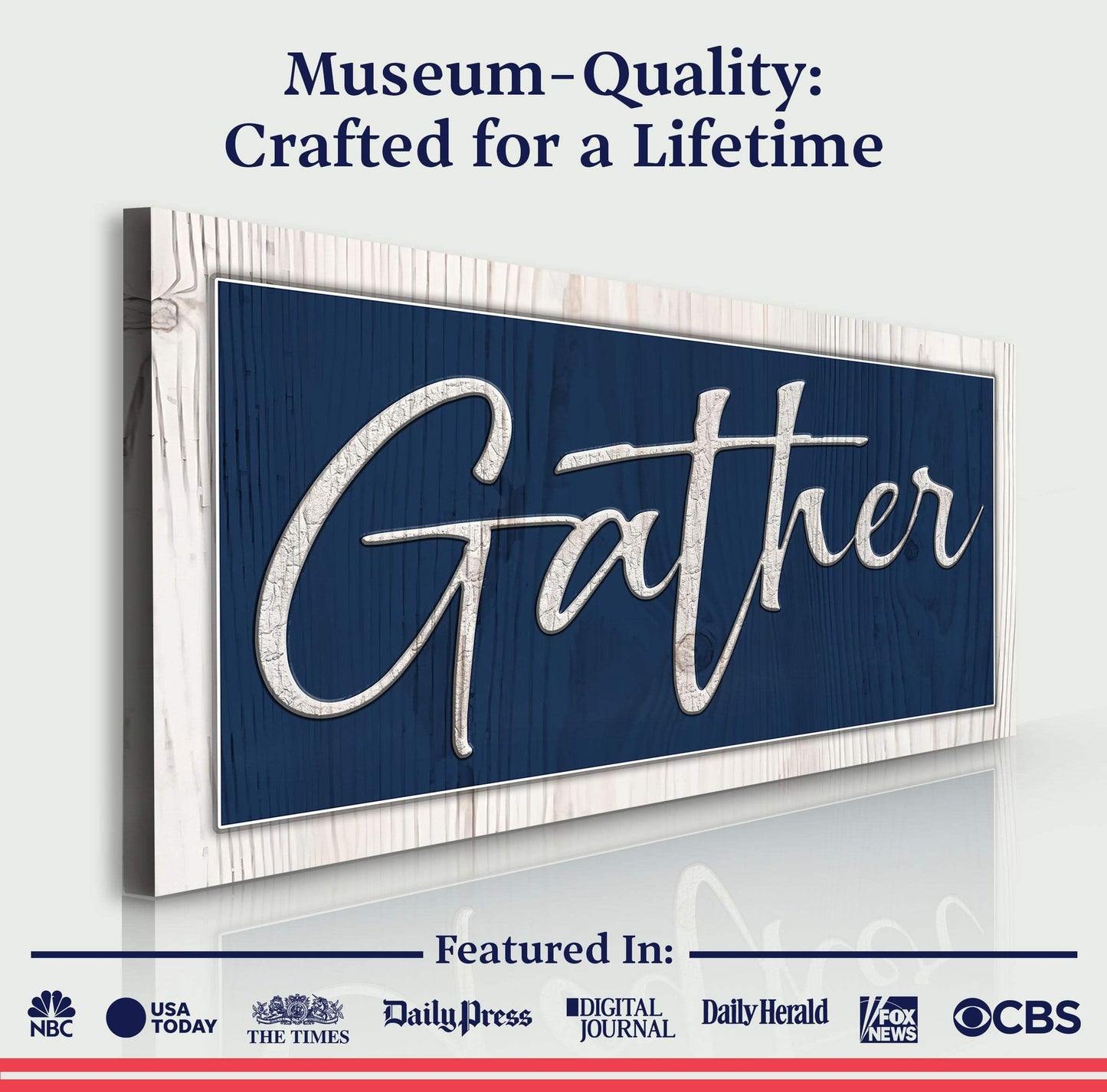 Gather Sign XIV - Tailored Canvases - Flyclothing LLC