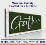 Gather Sign XVI - Tailored Canvases - Flyclothing LLC