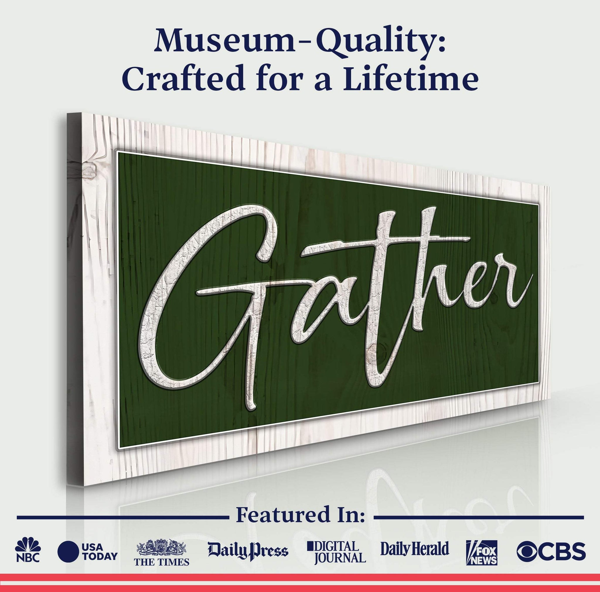 Gather Sign XVI - Tailored Canvases - Flyclothing LLC