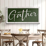 Gather Sign XVI - Tailored Canvases - Flyclothing LLC