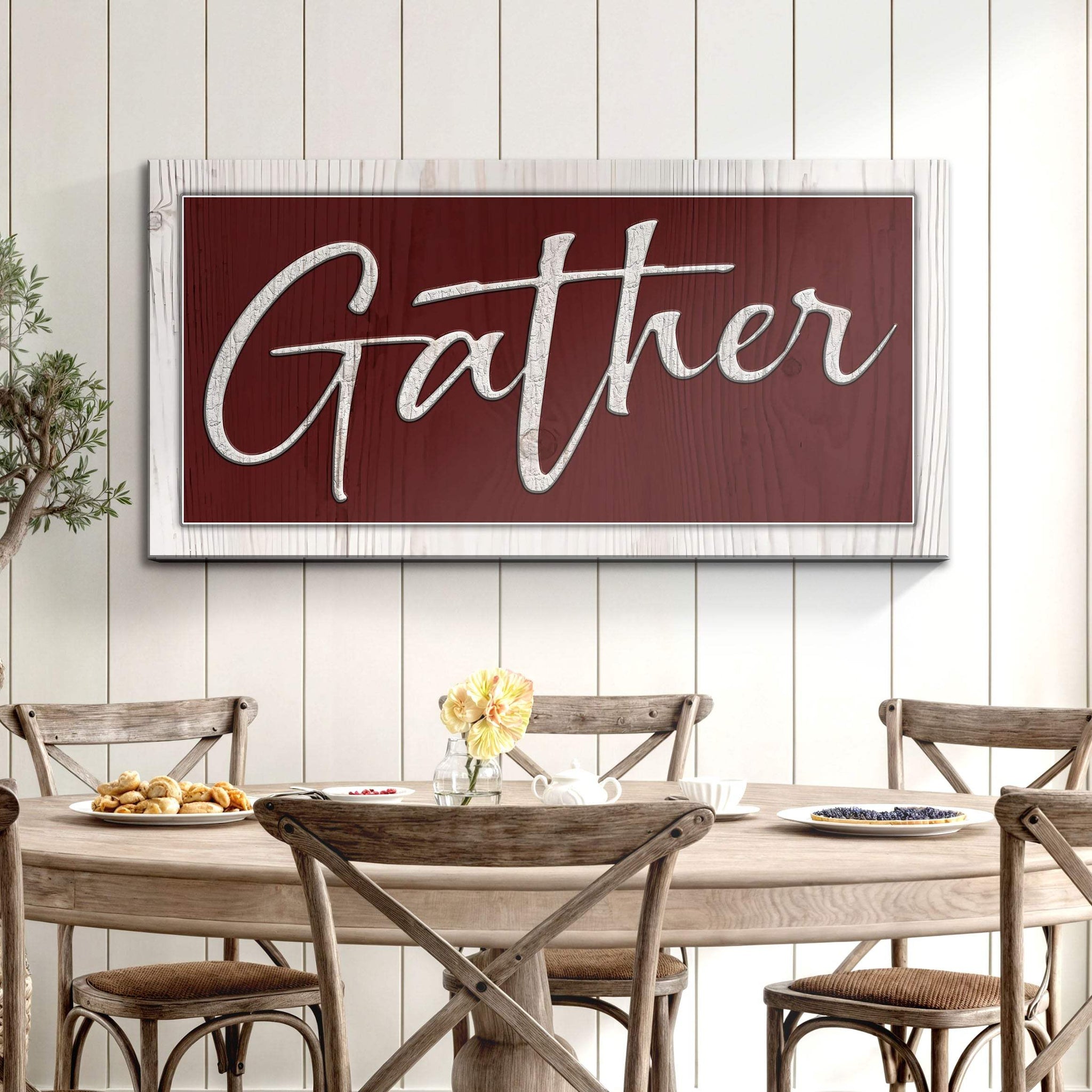 Gather Sign XVII - Tailored Canvases - Flyclothing LLC