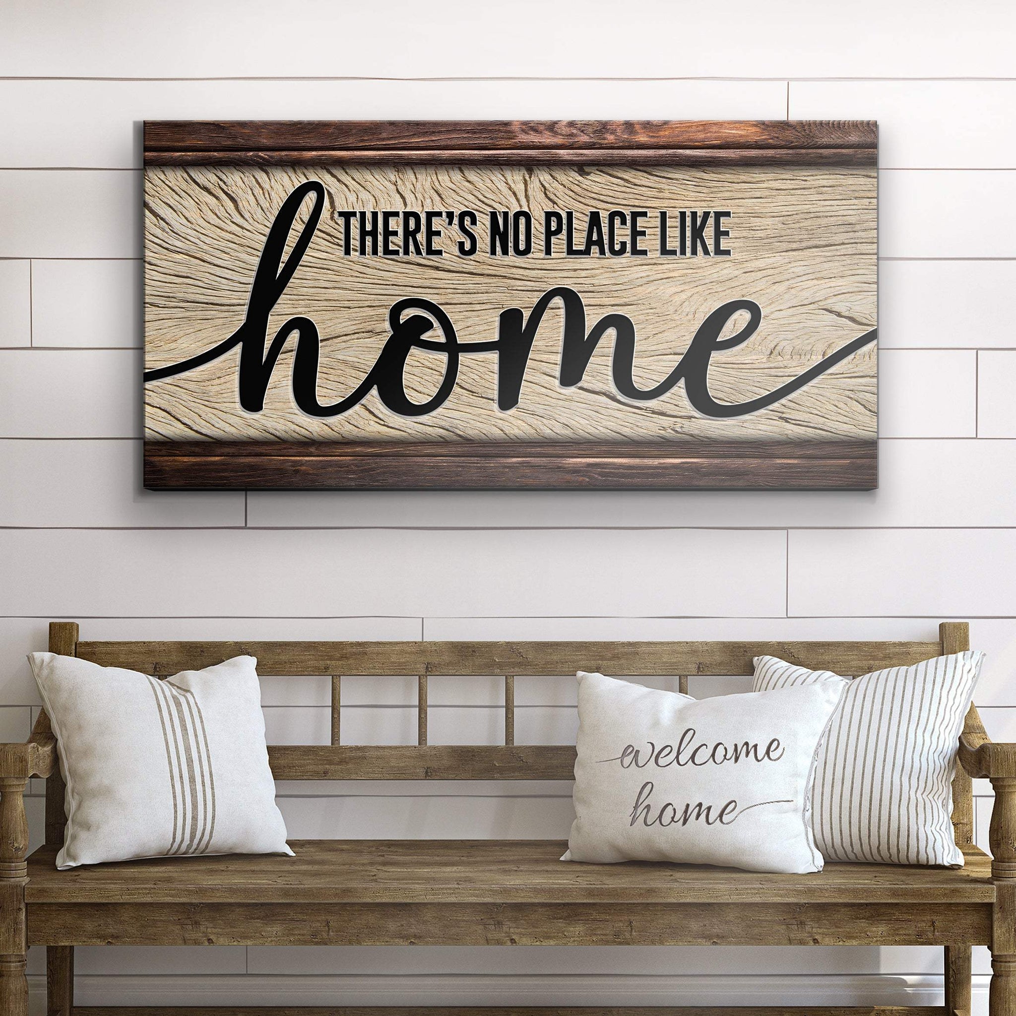 No Place Like Home Sign - Tailored Canvases - Flyclothing LLC