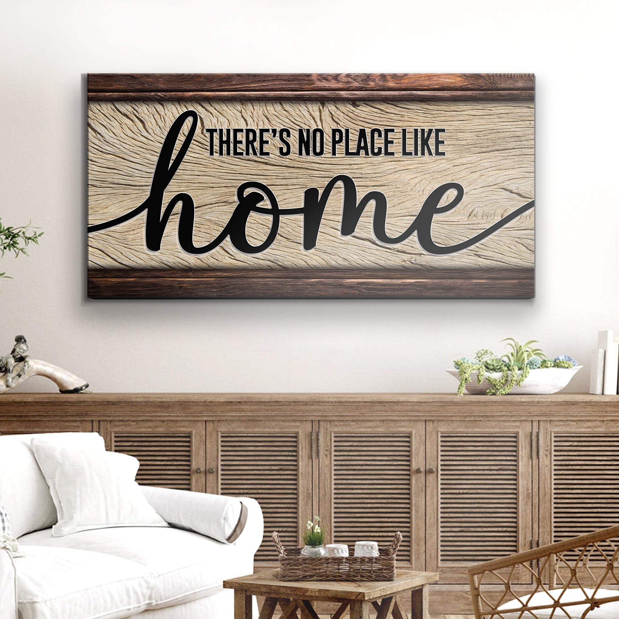 No Place Like Home Sign - Tailored Canvases - Flyclothing LLC