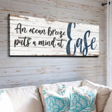 Coastal Beach House Sign II - Tailored Canvases - Flyclothing LLC