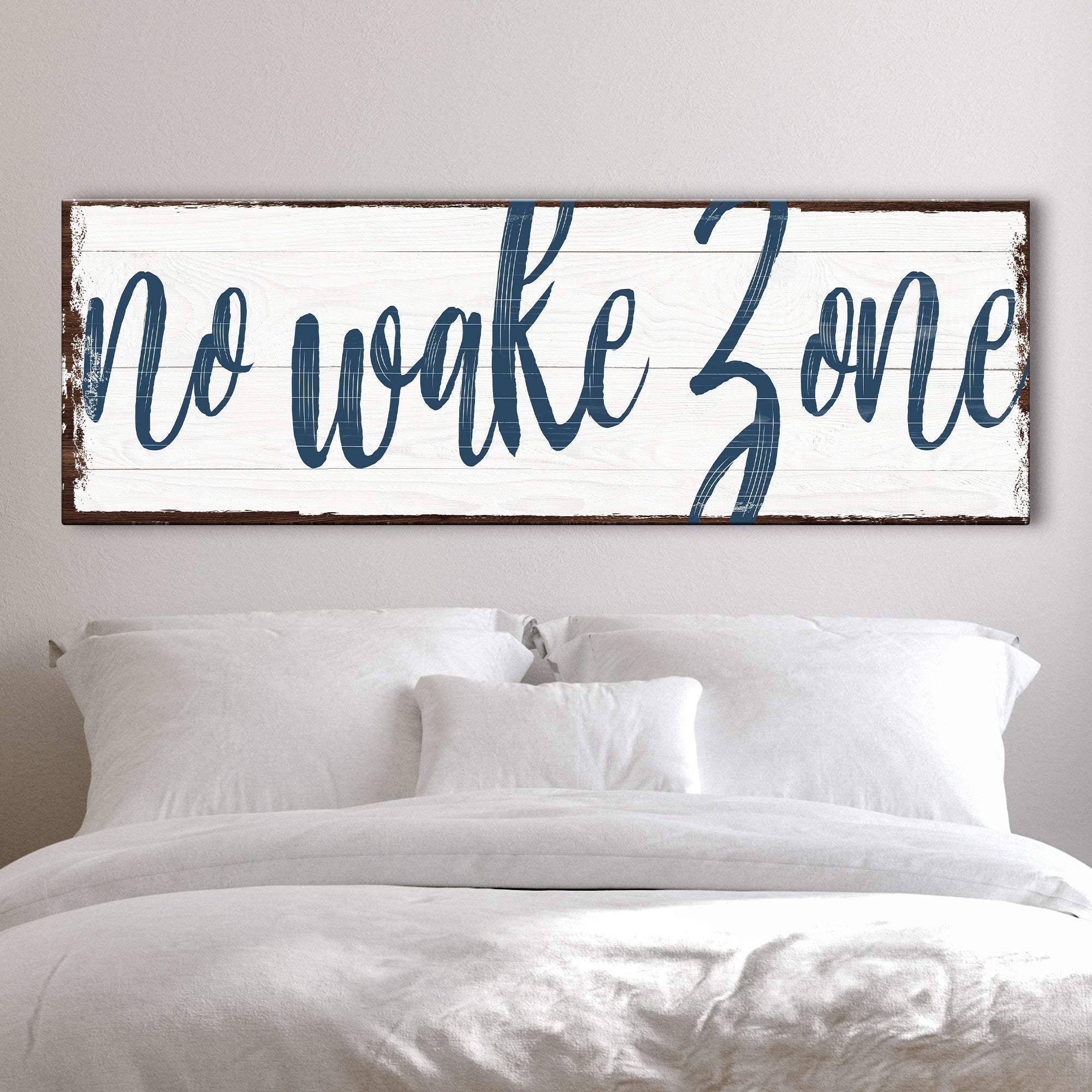 No Wake Zone Sign XV - Tailored Canvases - Flyclothing LLC
