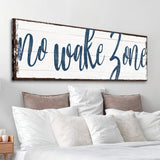 No Wake Zone Sign XV - Tailored Canvases - Flyclothing LLC