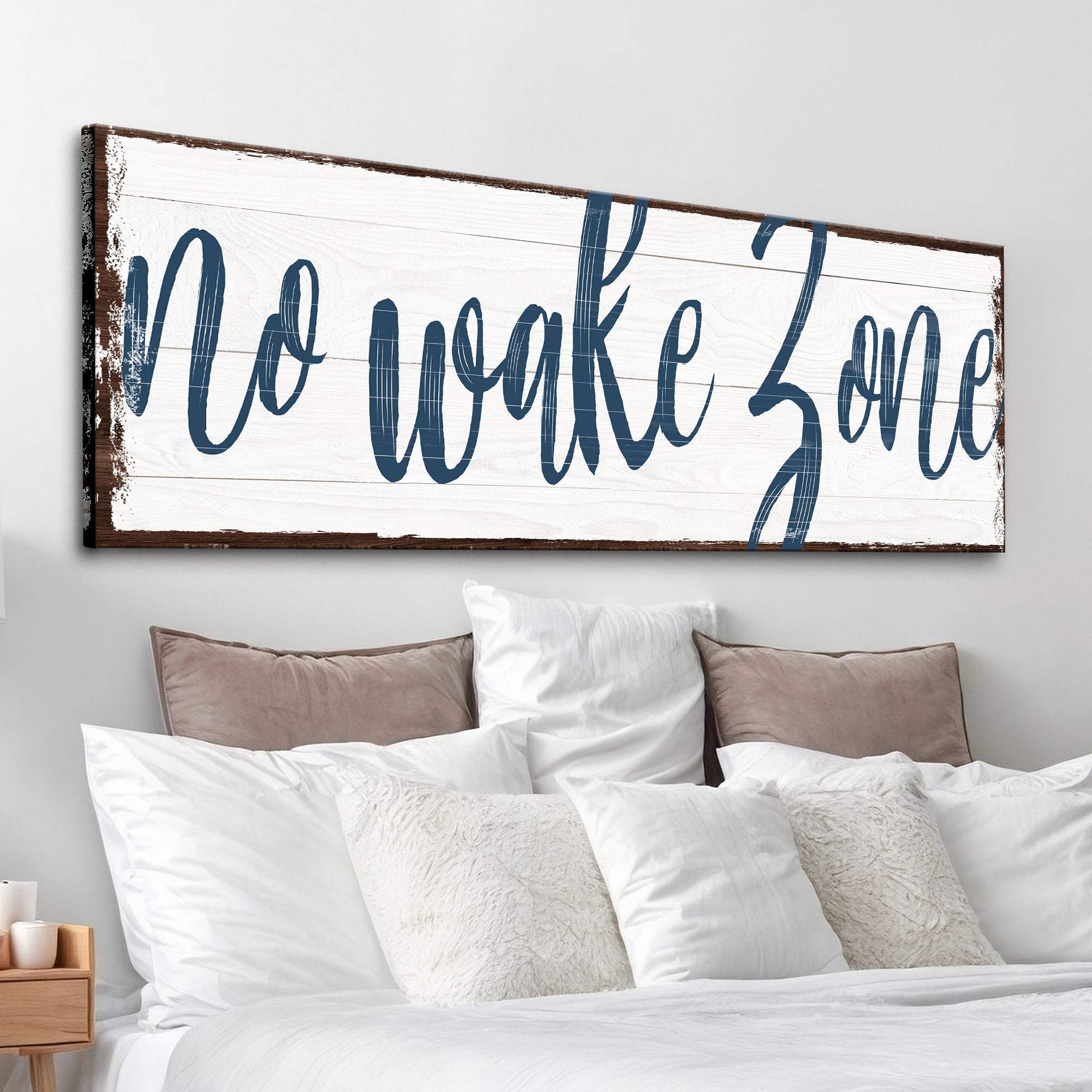 No Wake Zone Sign XV - Tailored Canvases - Flyclothing LLC