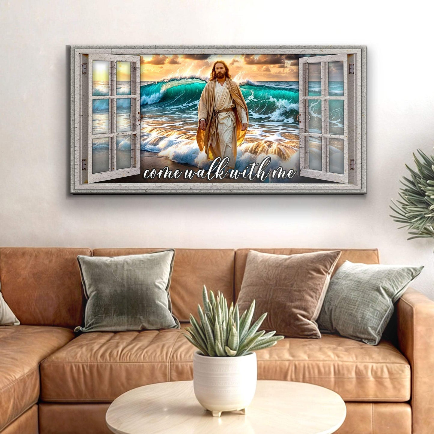 Come Walk With Me Faith Sign IV - Tailored Canvases - Flyclothing LLC