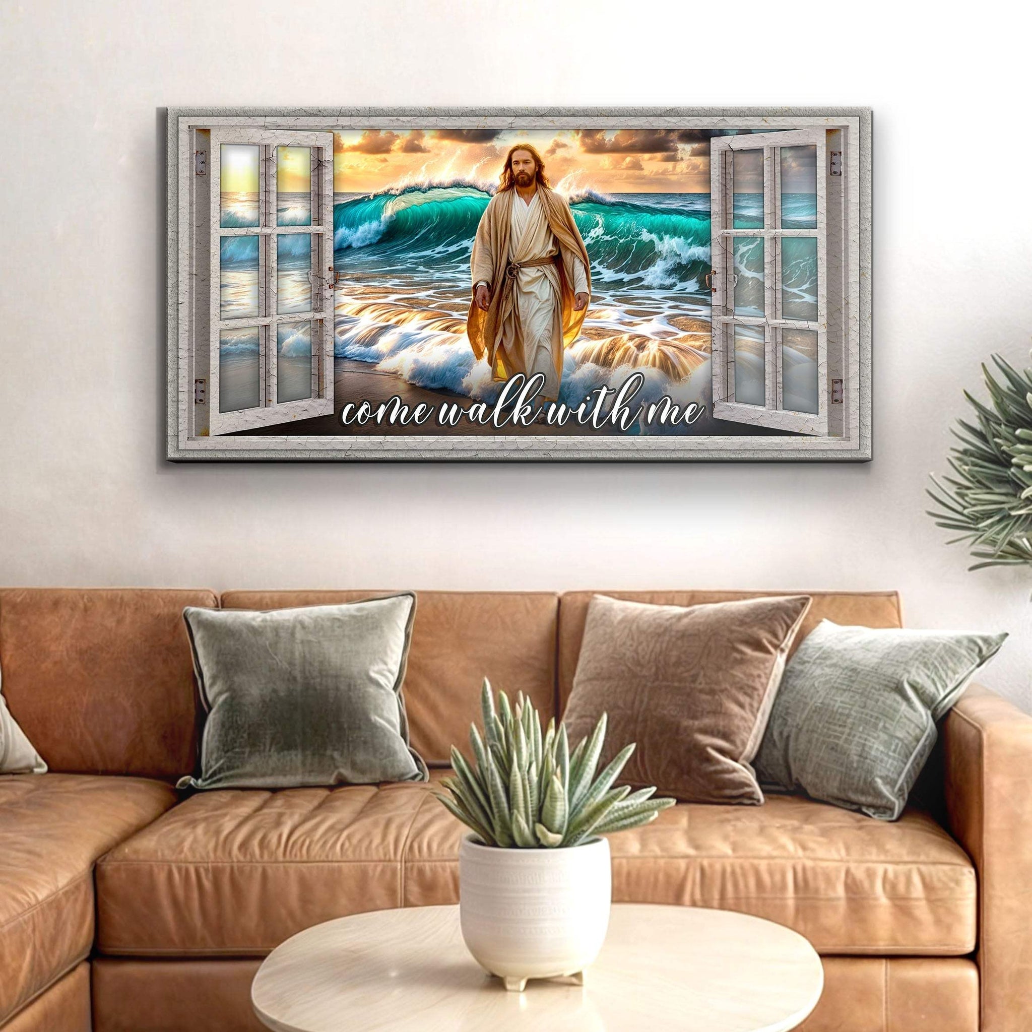 Come Walk With Me Faith Sign IV - Tailored Canvases - Flyclothing LLC